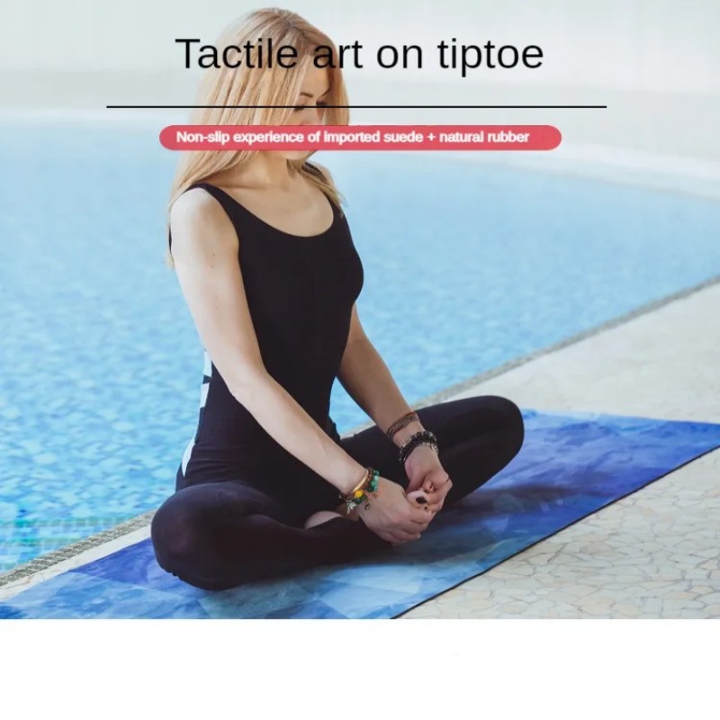 Zen Yoga Fitness - Zen Rhyme 1mm zamszowa mata do