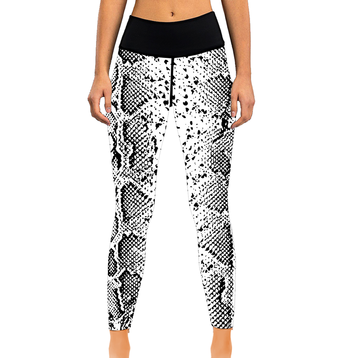 Yoga Fitness Fit Club - Damskie spodnie do jogi, legginsy sportowe,