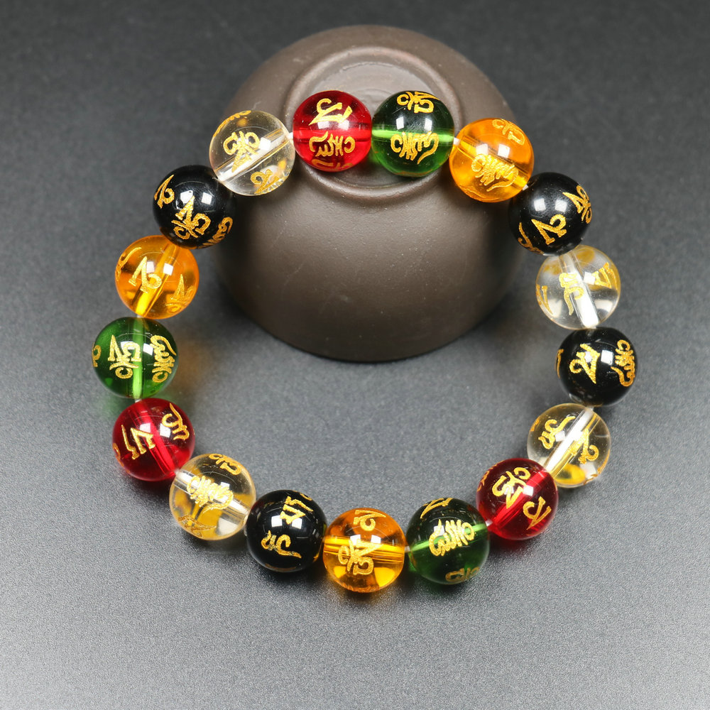 Yoga Fitness Gifts - Bogactwo bransoletka dla mężczyzn Feng Shui