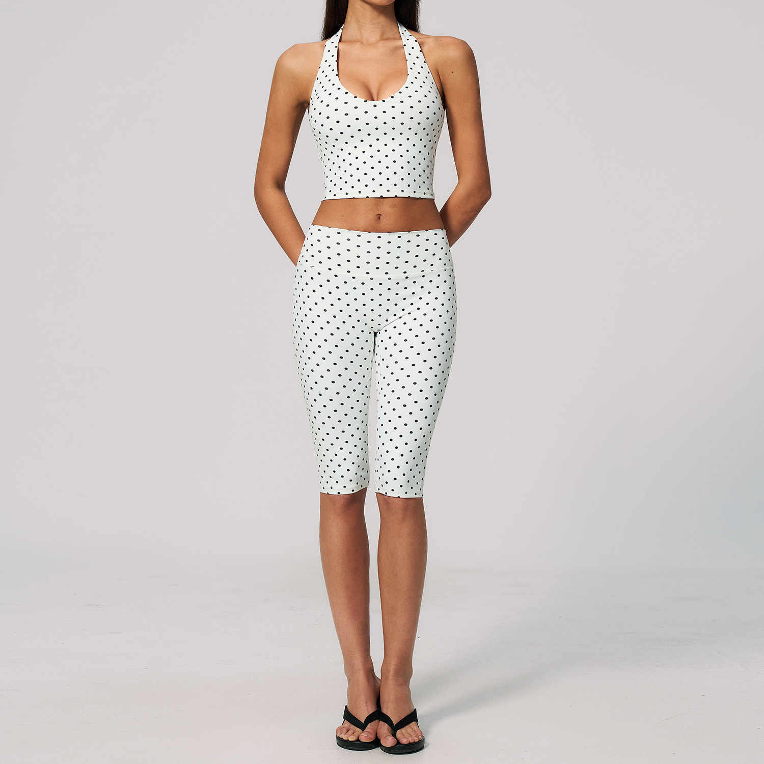 Yoga Fitness Fit Club - STYLISH LADY Zestaw: Top typu halter