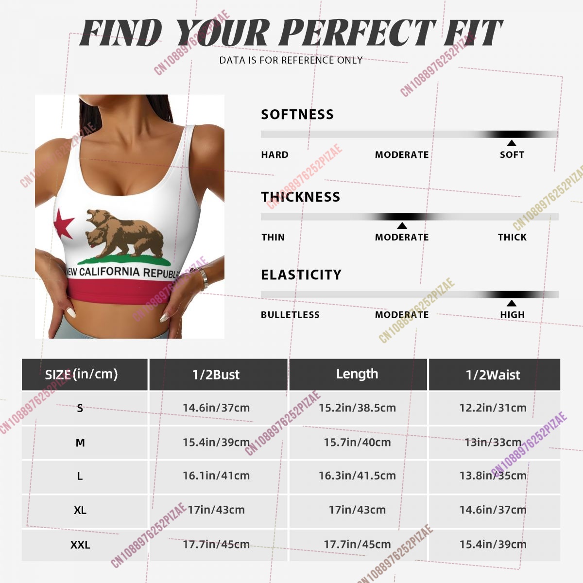 Biustonosz sportowy damski z f – Yoga Fitness California recenzja i cena