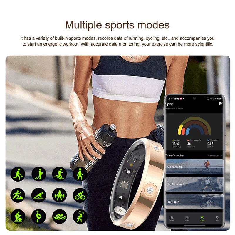 Pierścień Xiaomi Smart Ring Da – Gymnastics Rings recenzja i cena