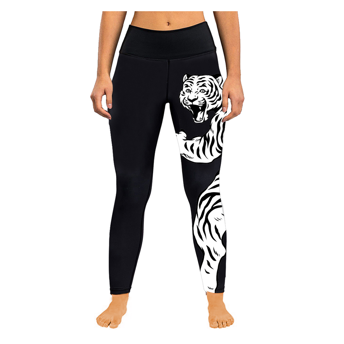 Damskie spodnie do jogi, leggi – Yoga Fitness Fit Club recenzja i cena
