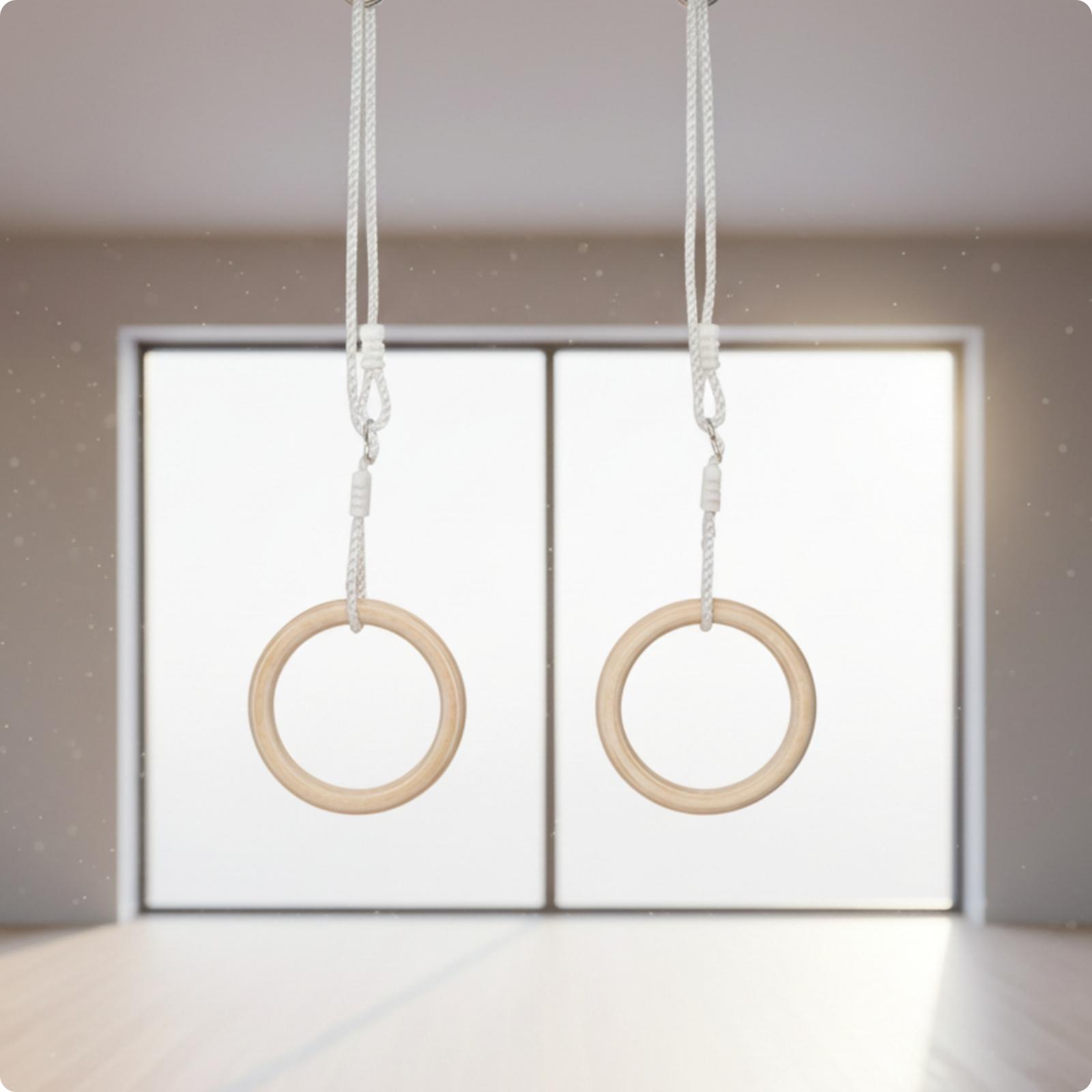 Regulowane dziecięce huśtawki  – Gymnastics Rings recenzja i cena
