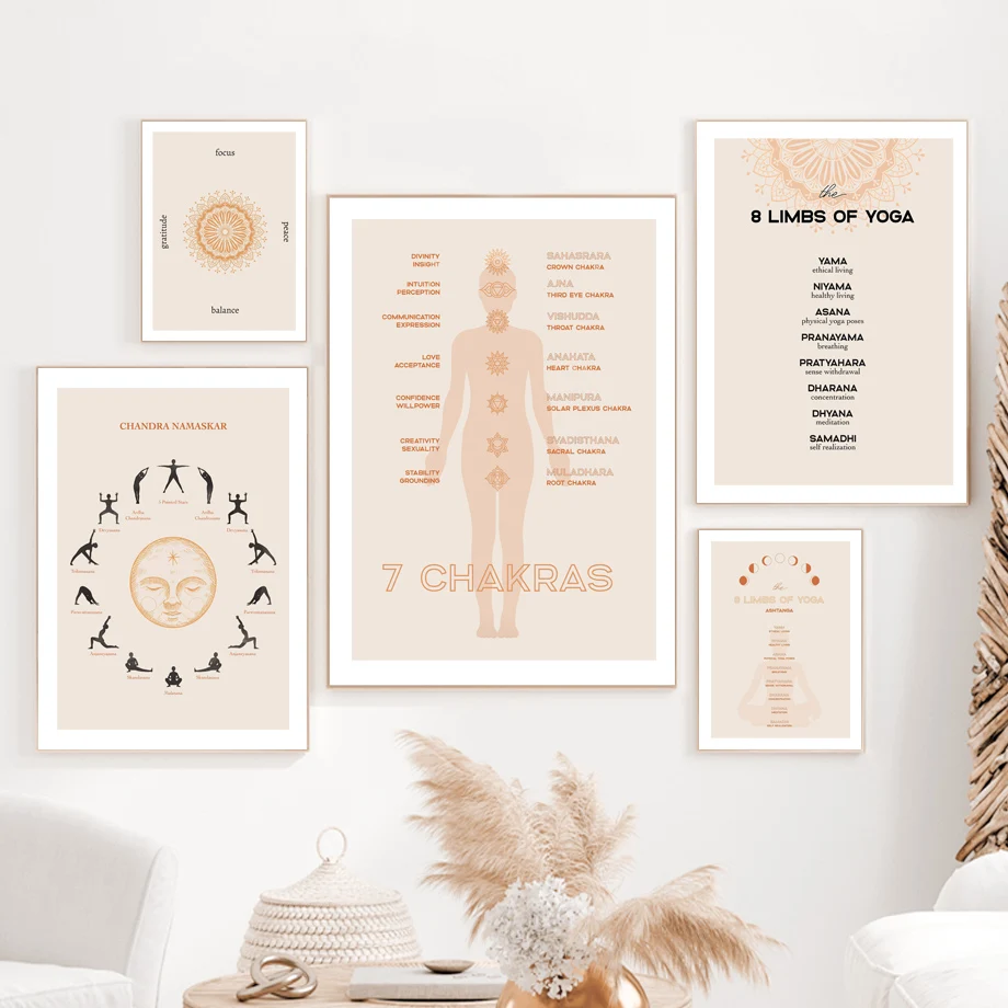 Obraz na Płótnie Nordic Plakat – Zen Yoga Fitness recenzja i cena