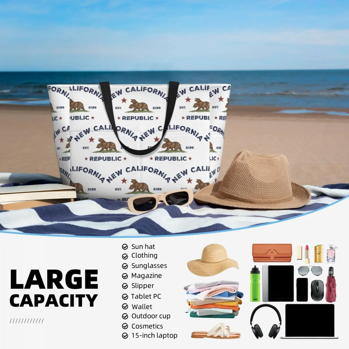 Torba plażowa New California R – Yoga Fitness California recenzja i cena
