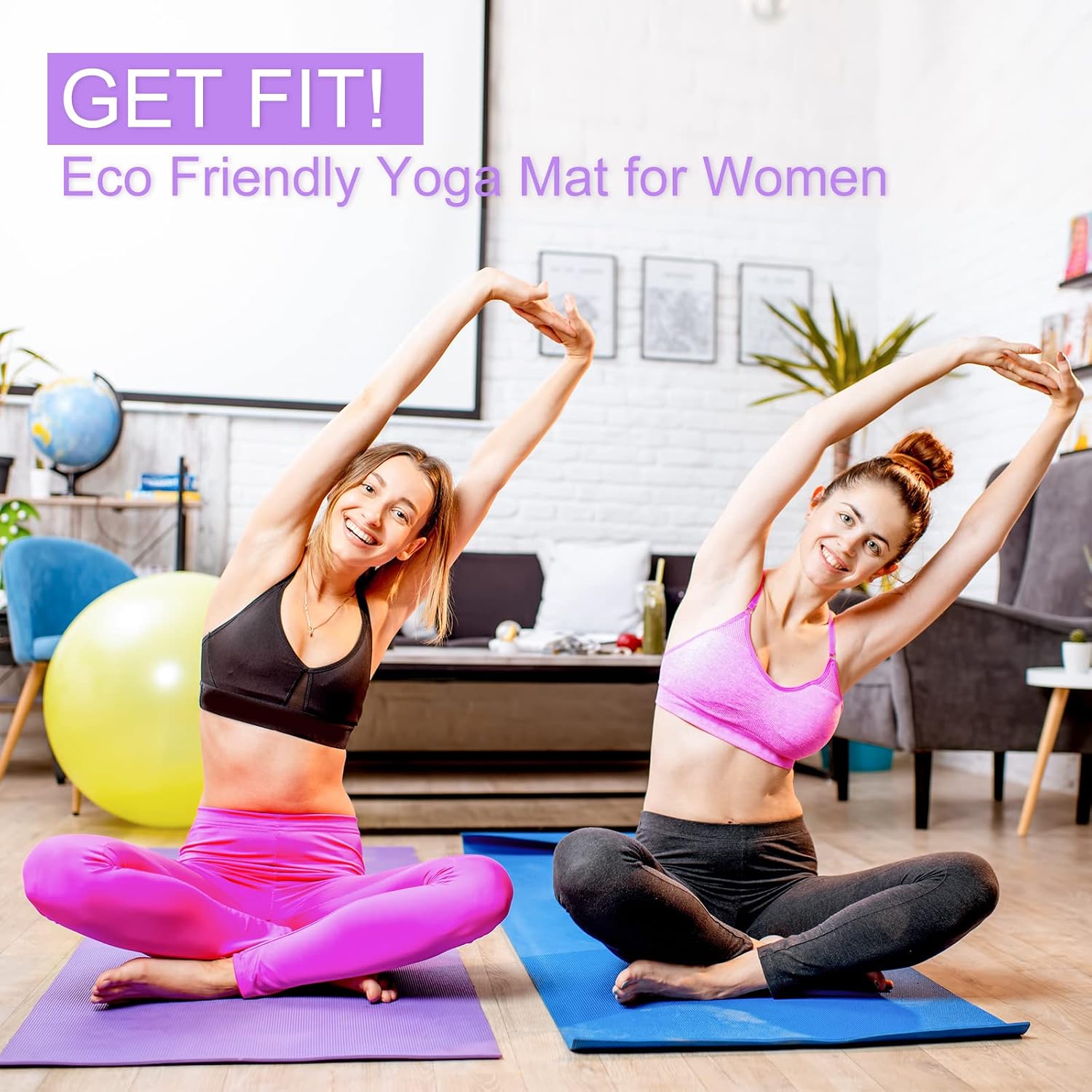 Cienkie maty do jogi 3 mm, lek – Yoga Fitness Class recenzja i cena