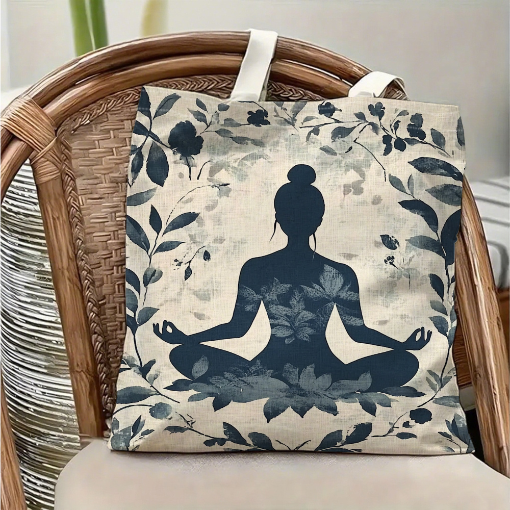 Torba na ramię z płótna z moty – Yoga Fitness Gifts recenzja i cena