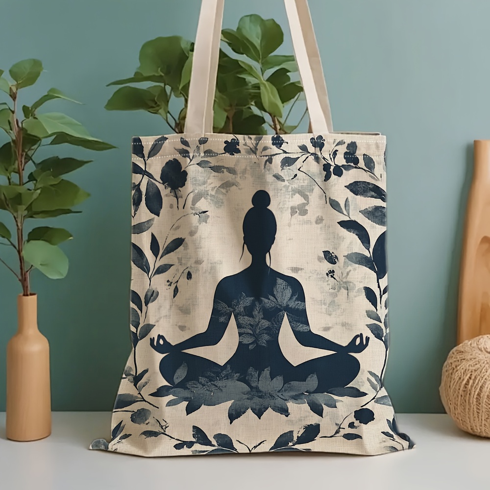 Torba na ramię z płótna z moty – Yoga Fitness Gifts recenzja i cena