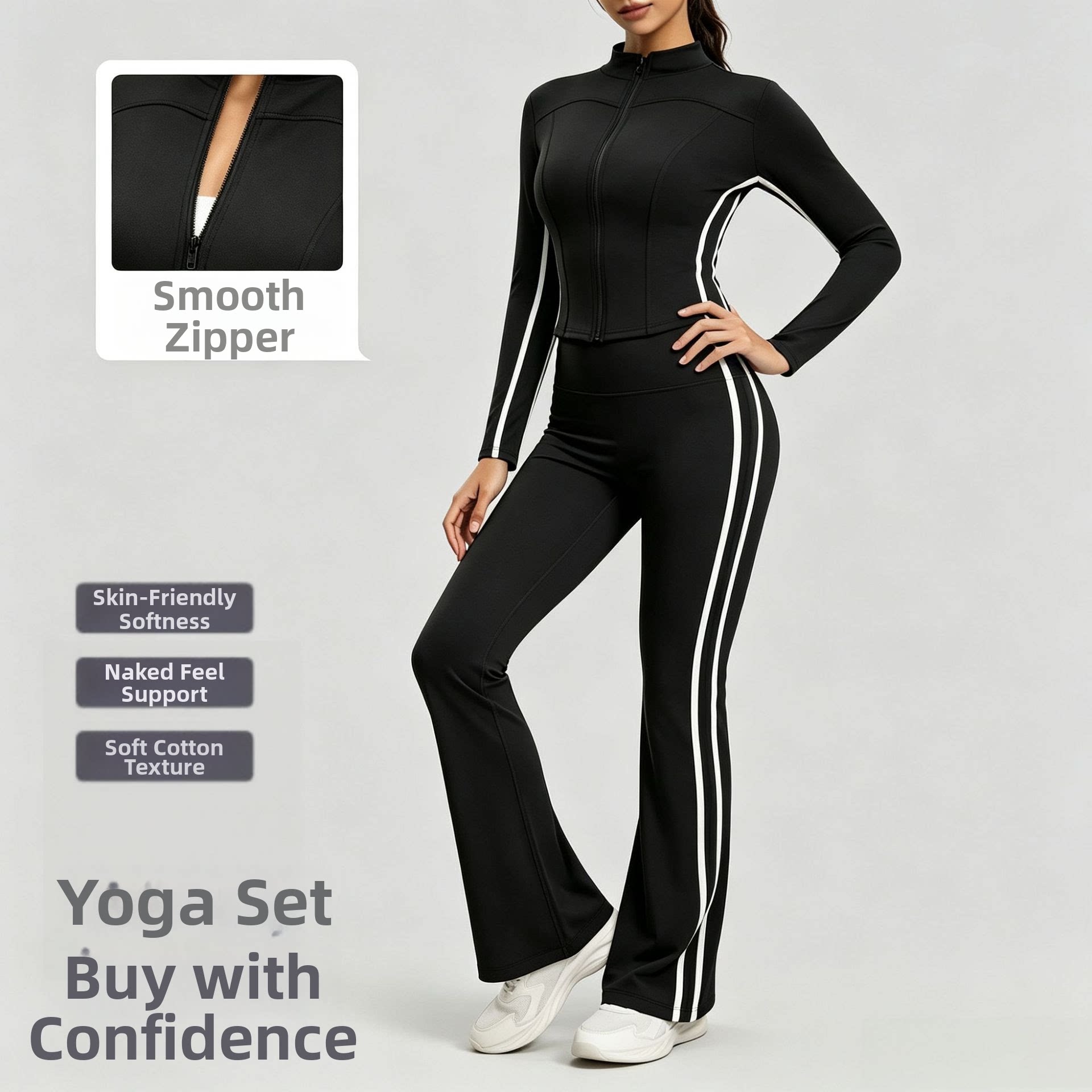 Damski zestaw do ćwiczeń na je – Yoga Fitness Stretching recenzja i cena