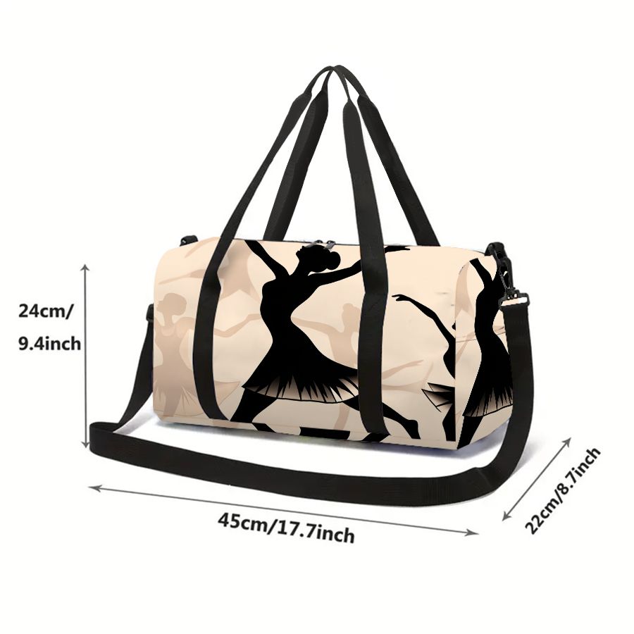 Torba podróżna z nadrukiem jog – Yoga Fitness Gifts recenzja i cena